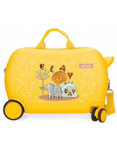 9671021 ABS ROLLING SUITCASE 4W.(2 MULTID.) 45CM. ENSO PLAY